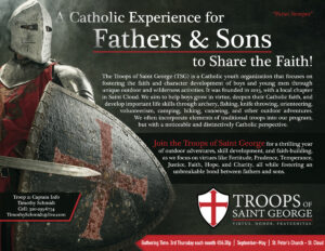 Troops of Saint George | Saint Cloud, MN Troop 21 Flyer